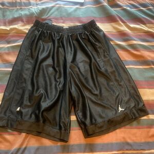 Jordan Black Athletic Shorts